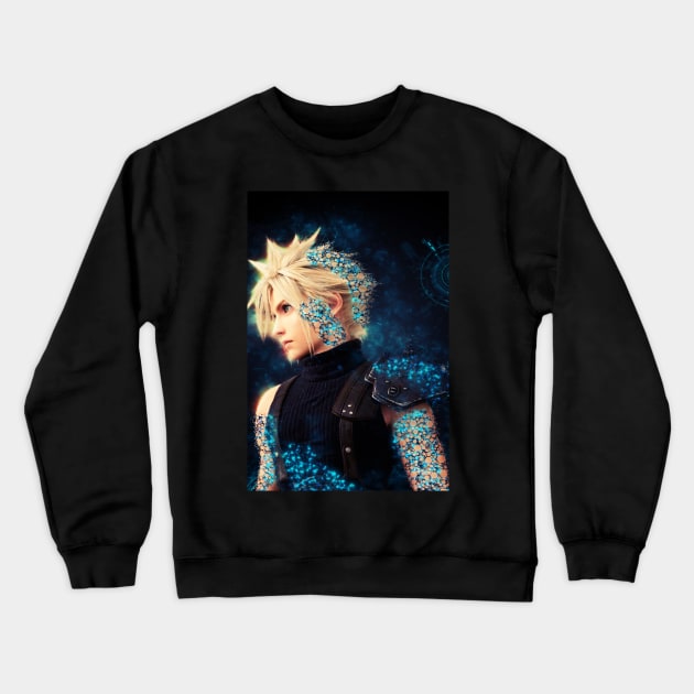 Cyber Fantasy Crewneck Sweatshirt by ZuleYang22